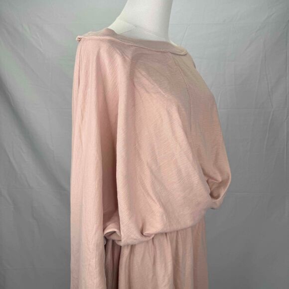 Free People FP Beach Santa Maria Slouchy Mini Dress Dolman Sleeves Size Large - Picture 9 of 16